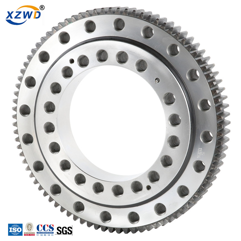 External gear single row ball four point contact 011 series slewing ...